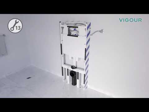 Montagevideo VIGOUR WC-Modul mit berührungsloser Spülung