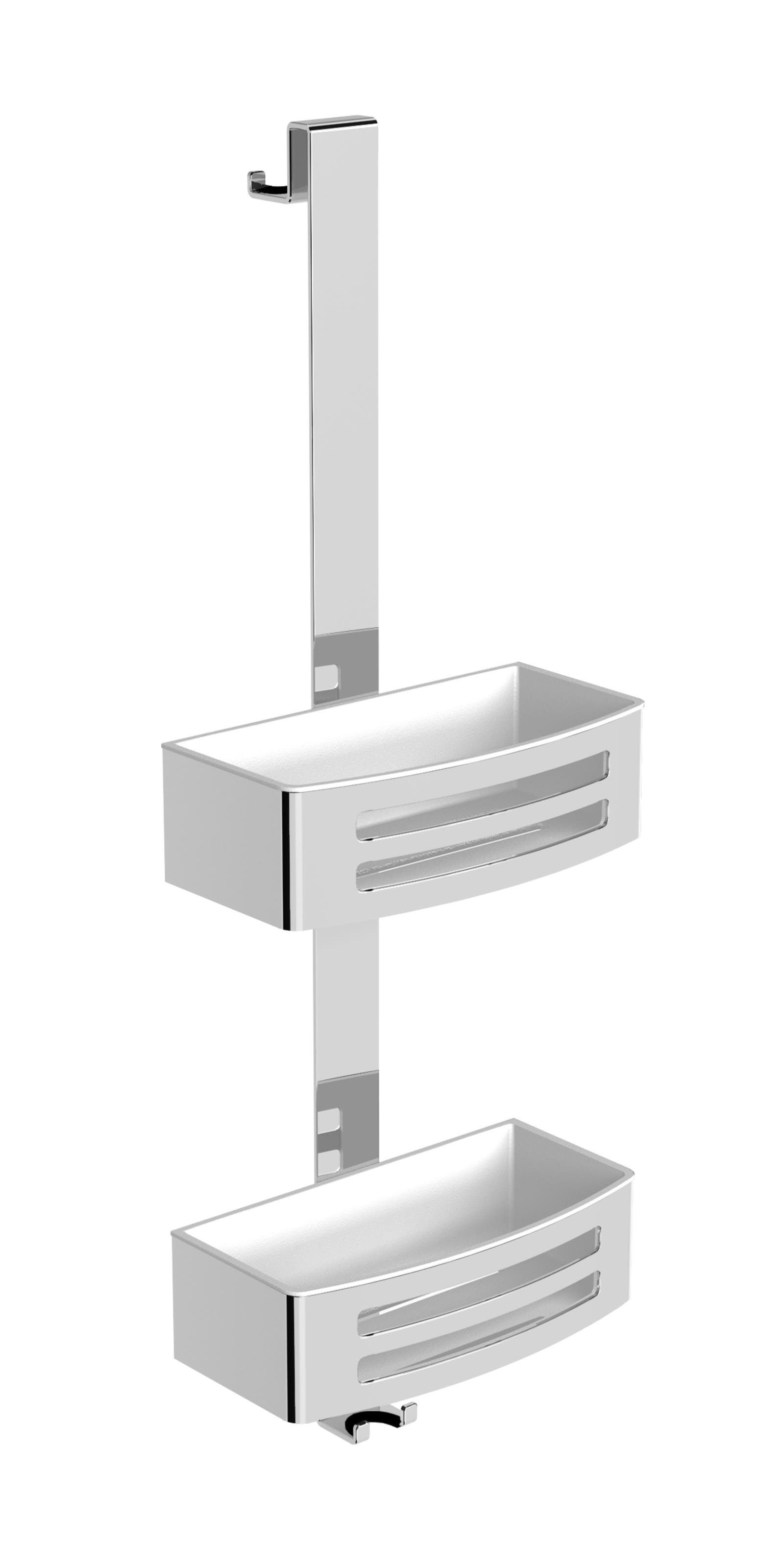 Dusch-Reling mit zwei Körben weiß individual 3.0-V3EDKWE-