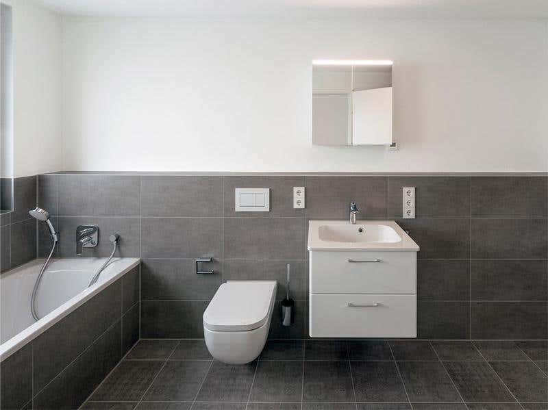 VIGOUR – Waschbecken, spülrandloses Wand-WC